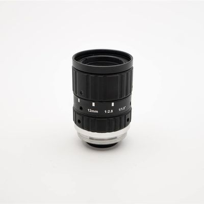 6MP Resolution Machine Vision Lens, C Mount,6-50mm (12mm)