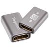 Togconn 8K HDMI Coupler 2 Pack, HDMI 2.1 Female to Female Connector HDMI Extension Adapter, Supports 4K@120Hz,8K@60Hz, 2K, Compatible with HDTV, Monitors, Laptop, Projector, PS5/4, Xbox X view 1