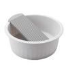 Ipetboom Household Baby Clothes Washbasin with Non-Slip Washboard 14X5 Inch Thick Durable Hand Wash Basin for Infant Garments Laundry and Dorm Use view 1