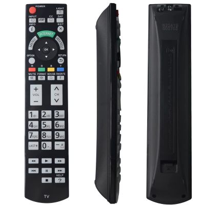 Beyution N2QAYB000703 Replace Remote Control Fit for Panasonic TV TC-L42ET5 TC-P55VT50 TC-P50ST50 TC-L55ET5 TC-L55DT50 TC-L47ET5 TC-P55ST50 TC-P60ST50 TC-L47DT50 TC-L4DT50 TC-P65ST50 N2QAYB000777
