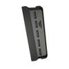 MOOKEENONE Plug and Play 6 Ports Extend USB Hub Adapter High Speed Splitter for PS5 view 1