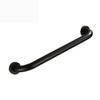Copper Handle Door Handle ?25mm T-Shaped, Matte, Provided with Mounting Screws, Brushed Round Seat Towel Rack,Silver-16 inches/40 cm/381 (Color : Preto, Size : 16 inches/40 cm) view 1