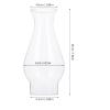 SOLUSTRE Oil Lamp Chimney Clear Glass Oil Lamp Chimney Vintage Small Globes Replacement Kerosene Lamp Shade for Vintage Kerosene Lamps view 2