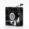 0825-12HBTL 80 * 25mm 8CM 12V 0.35A 3 Wires 3 Pins Case Server CPU Cooler Fan view 2