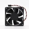 0825-12HBTL 80 * 25mm 8CM 12V 0.35A 3 Wires 3 Pins Case Server CPU Cooler Fan view 4