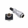 HangTon WS16 10 Pin Industrial Aviation Circular Power Connector Male Cable Plug + Female Panel Socket Heavy Duty Metal Corrosion Resistance 5A 500V 18awg view 3