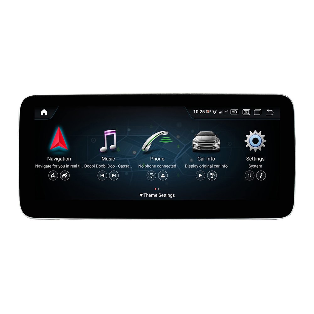 Compatible with: Mercedes GLK X204 NTG4.X 12" Touch Android GPS Navigation Carplay