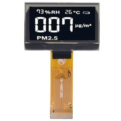 Eujgoov LCD Display Screen Display Module 1.54in 128x64 SSD1309 LCD Display Module 24Pin Liquid Crystal Display Module for DIY (MRC128-1 White)