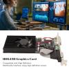 HD6450 Graphics Card, 64bit 3600MHz 2GB DDR3 Graphics Card, 4K Video Card Upgrade Computer Accessories HDML Support 1080P HD/DVI D Support 4K FHD Output, for Desktop view 4