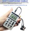Portable AM FM Radio with Digital Tuning LCD Display, SWDSTP Rechargeable Pocket Radio with Stereo Earphone and Detachable Belt Clip for Walking, Jogging view 3