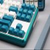Varmilo Sword 2-87 Twilight Green White LED TKL Dye Sub PBT Aluminum Mechanical Keyboard (Varmilo EC Sakura V2) view 3