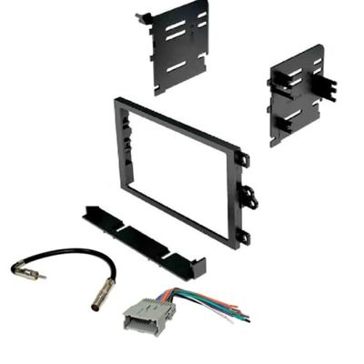 1992-2010 Car Stereo Compatible with Select Buick, Cadillac, Geo, GMC, Chevrolet, Hummer, Pontiac, Oldsmobile, Honda, Isuza, Suzuki and Toyota (Dash Kit + Harness + Antenna Adapter)