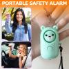 Personal Alarm for Women Kids and Elders Safe Sound, 130dB Siren Emergency Self-Defense Security Alarm Keychain Loudly with LED Light (Emerald+Violet) view 4