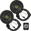 KICKER Speakers 6.5 inch for Chevrolet Blazer 2019-2020 Upgrade Kit - Pair of CS Series with Adapters and Harness, Coaxial 6 1/2 Car Audio Rear Door Speaker for Chevy CSC65, 46CSC654 view 1