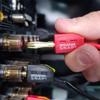 Speaker Snap Fast & Secure Banana Plugs - Gold Plated, 12-24 AWG, 2-100 Pieces for Home Theaters, Speaker Wire, Wall Plates and Receivers view 3