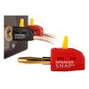 Speaker Snap Fast & Secure Banana Plugs - Gold Plated, 12-24 AWG, 2-100 Pieces for Home Theaters, Speaker Wire, Wall Plates and Receivers view 4