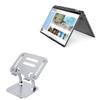 BoxWave Stand and Mount Compatible with Lenovo Yoga 7i (14 in - 82QE) - Executive VersaView Laptop Stand, Ergonomic Adjustable Viewing Angle Metallic Riser - Metallic Silver view 1