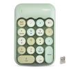 Ouleevii Wireless Number Keypad 18 Keys, 2.4G Portable Cute Numeric Keyboard with USB Receiver for Laptop, Notebook,PC,Computer (Green) view 1