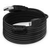 BoxWave Cable Compatible with VTech My First Kidi Smartwatch - DirectSync (15 ft) Cable, Extra Long Charge and Sync Cable - Black view 2