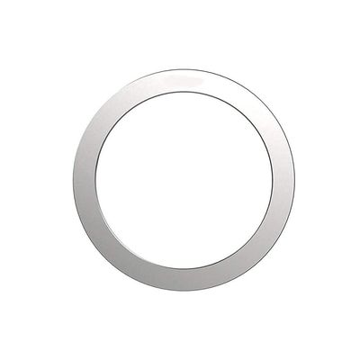 BoxWave Smart Gadget Compatible with JBL Tour Pro+ TWS - MagnetoSafe Ring, Add Magnet Functionality Adhesive Alloy - Metallic Silver