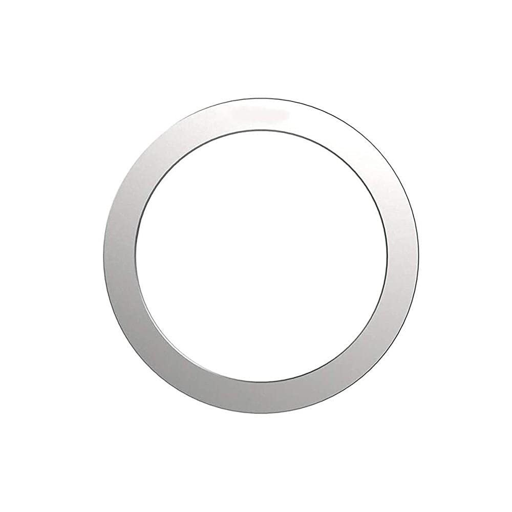 BoxWave Smart Gadget Compatible with JBL Tour Pro+ TWS - MagnetoSafe Ring, Add Magnet Functionality Adhesive Alloy - Metallic Silver