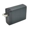 BoxWave Charger Compatible with Gowin Android 10.0 Tablet G10 (10.1 in) - PD GaNCharge Wall Charger (100W), 100W Tiny PD GAN Type-C and Type-A Wall Charger - Jet Black view 3