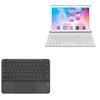 BoxWave Keyboard Compatible with Gowin Android 10.0 Tablet G10 (10.1 in) - SlimKeys Bluetooth Keyboard with Trackpad, Portable Slim TouchPad - Jet Black view 1