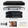 GW Security 32 Channel 12MP / 8MP 4K NVR H.265+ Stand Alone Video Recorder with Two 16 Ports PoE Switch (GW4232N) view 2