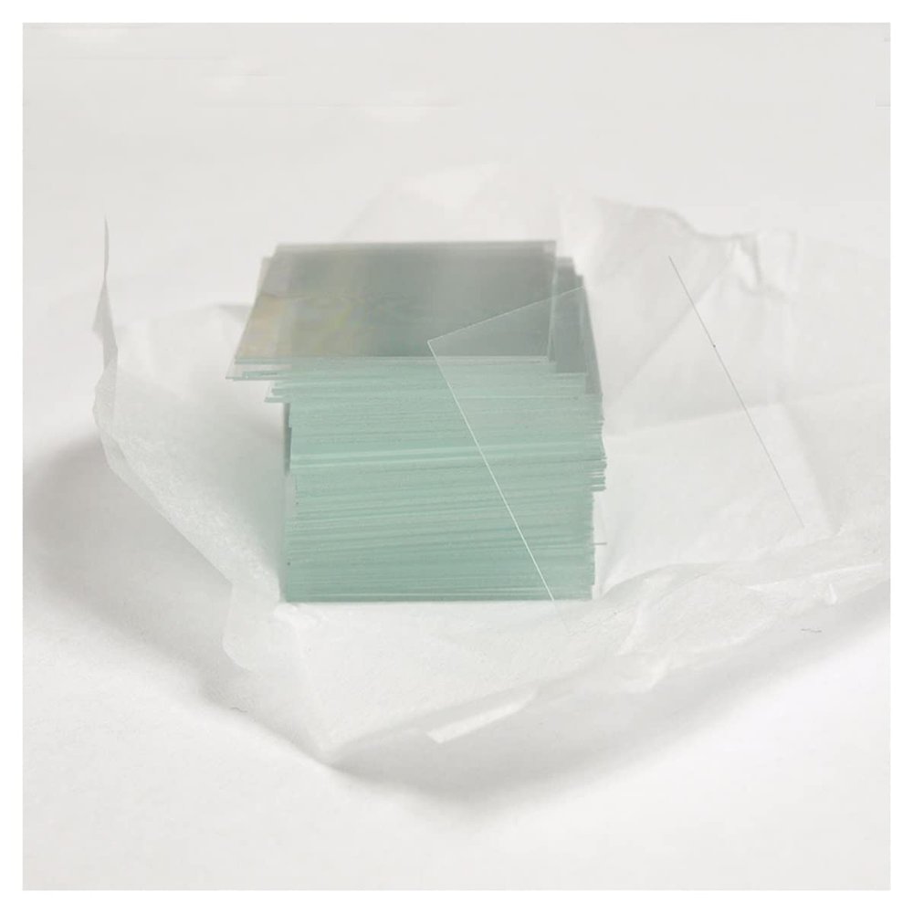 RADHAX Microscope Kit 100pcs Transparent Slides Coverslips 18x18 20x20 22x22 24x24mm Thickness 0.13-0.17mm for Microscope Microscope Lens Adapters (Color : 22x22mm)