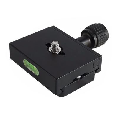 MOOKEENONE Metal Alloy Adapter Plate Square Clamp +Quick Release Plate for Arca-Swiss Tripod Ball Head