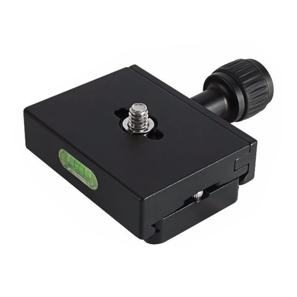MOOKEENONE Metal Alloy Adapter Plate Square Clamp +Quick Release Plate for Arca-Swiss Tripod Ball Head