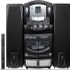Supersonic Black Edition Vintage Bluetooth Stereo System Home Music Audio System,CD/MP3 Player,AM/FM Radio,Dual Cassette Player/Rec USB inputs,Detachable Speakers,AC/DC,(Remote Included)Matte Black view 1
