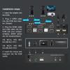 Dual Monitor KVM Switch HDMI 2 Port, 4K@60Hz KVM Switch 2 Monitors 2 Computers with Audio Microphone Output and 3 USB Ports, PC Dual Monitor Keyboard Mouse Switcher view 2
