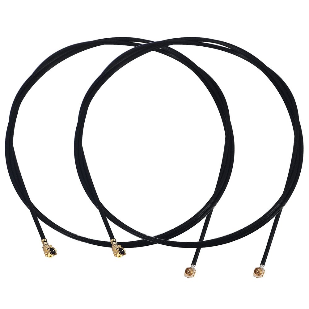 onelinkmore U.fl Male to Female Antenna Cable Extension Cord Pack of 2 (2.5 M)