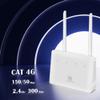 Firstnum CPE C600 WiFi Router with SIM Card Slot, 4G LTE CAT7 Wireless Internet Hotspot, MIMO 2 * 2 Long Range Outdoor/Indoor Mobile Hotspot 802.11a/b/n/g/ac 2.4GHz 300Mbps for Home/Office/RV/Boat view 2