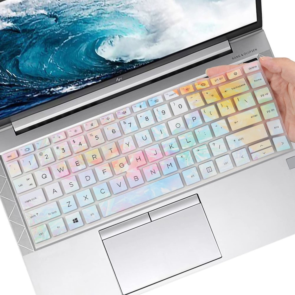 Keyboard Cover Design for 14" HP EliteBook 840 845 G7 G8 14 Inch Notebook PC Model Accessories Keyboard Protective Skin-Color