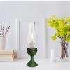 Beaupretty Glass Oil Lamp Chimney: Replacement Kerosene Lamp Shade Clear Globes Chimney Glass Shade Tall Oil And Kerosene Lamp Chimney For Vintage Oil Lamps Transparent view 3