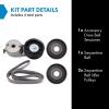 TRQ Drive Belt Component Kit view 2