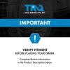 TRQ Drive Belt Component Kit view 3