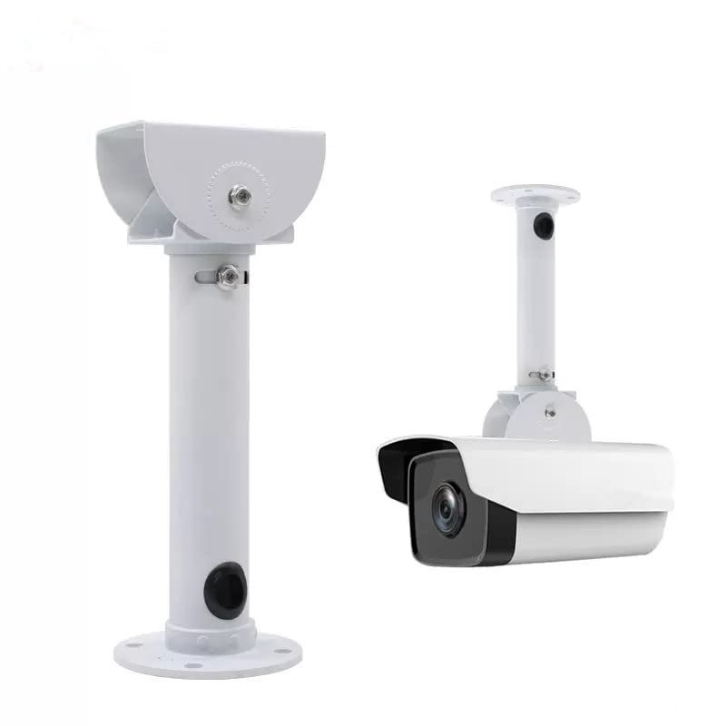 11.8 inch CCTV Security Camera Mount Bracket, Thickened Lengthening Adjustable Universal Camera Ceiling Mounting Bracket Hoisting Wall Hanging Inverted Holder Stand for CCTV Security Camera