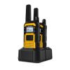 Retevis RB48 Waterproof Walkie Talkies, Heavy Duty Two Way Radio, Advanced Triple Proof, Vibration Call, USB-C, SOS,2000mAh, NOAA, 2 Way Radio(2 Pack) Yellow view 1