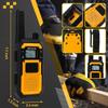 Retevis RB48 Waterproof Walkie Talkies, Heavy Duty Two Way Radio, Advanced Triple Proof, Vibration Call, USB-C, SOS,2000mAh, NOAA, 2 Way Radio(2 Pack) Yellow view 4