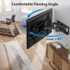 Pipishell Full-Motion TV Wall Mount for Most 3784 Inch TVs up to 100 lbs, Wall Mount TV Bracket with Dual Articulating Arms, Extension, Swivel, Tilt, Fits 16" Wood Studs, 600 x 400mm Max VESA, PILF8 view 3
