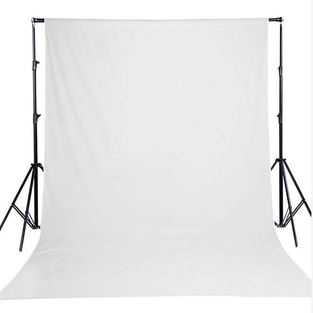 10x12 ft Photo Backdrop White Backdrop for Photoshoot Non-Reflective Soft White Backdrop for Home Studio, Baby Photography, YouTube Content & Live Streamingonly 1x Background