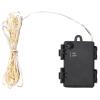 Tidyard LED String Lights, Extra Long 433.1 Inch Black and White Plastic with Integrated Fan, Water-Resistant Flexible Design for Indoor Outdoor Decor Living Room Bedroom Wedding Party view 1
