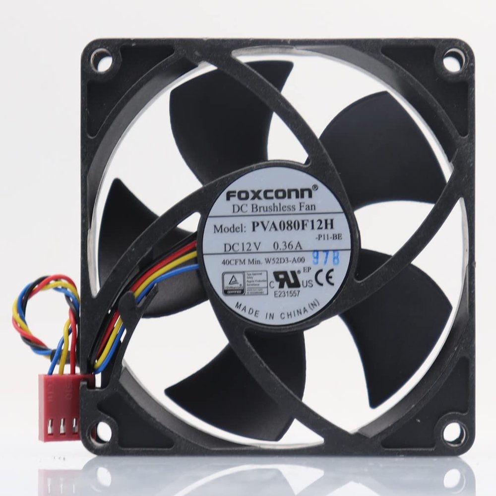 1 PCS PVA080F12H 12V 0.36A 808020mm Cooling Fan