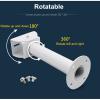 15.7 inch CCTV Security Camera Mount Bracket, Adjustable Universal Camera Wall Ceiling Mounting Bracket Inverted Support for CCTV Security Camera/I Mount/Dome Camera/IP Camera view 4