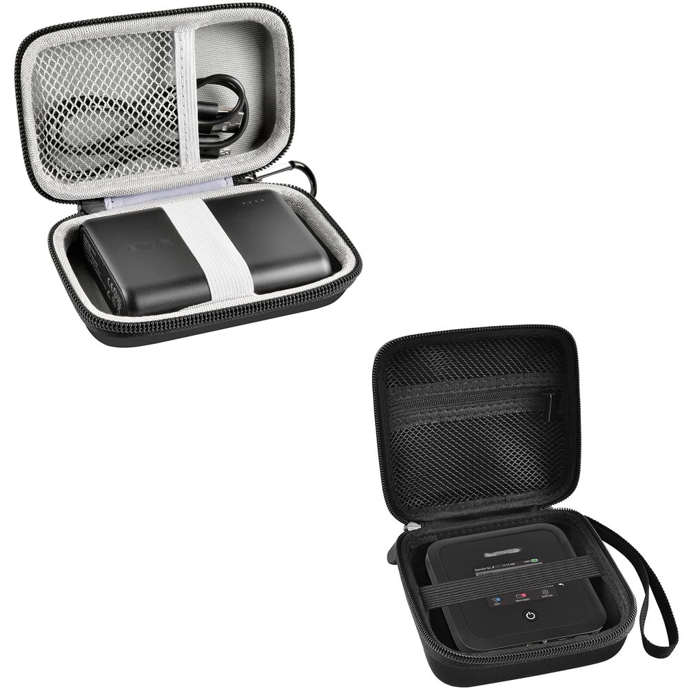ALLPRIMO Case Comaptible with Anker for PowerCore 10000 Portable Charger, Case Compatible with NETGEAR for Nighthawk M1 M5 5G Mobile for Hotspot MR5200 WiFi Router