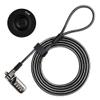 I3C Laptop Cable Lock 4 Digital Combination Lock Security Computer Cable Lock Anti Theft Combination Lock Compatible for Tablet Laptop (1 Pack) view 1