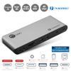 SIIG Thunderbolt 4 Docking Station - Quad 4K / Single 8K, 60W PD, 3X TB4 40Gbps (USB-C), 2X USB-A 5G, Gigabit Ethernet, Support Mac M1/M2/M3 Pro/Max & Windows (Intel/AMD/Snapdragon) (JU-DK0U11-S1) view 2